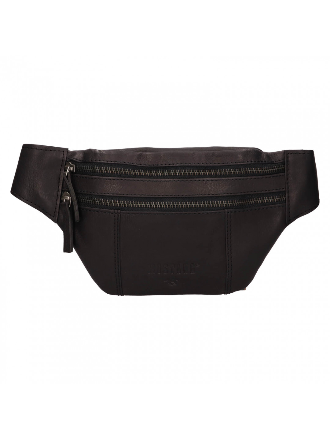 Kožená ledvinka Mustang Artist – černá